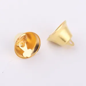 26mm Metal Gold Liberty Jingle Bell For Gifts Christmas Decorative