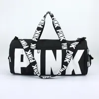 ZICANCN Funny Pandas Pink Travel Duffle Bag, Sports Tote Gym Bag Weekenders  Bags for Women Men 