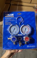 VALEUR de réfrigération outils précis double collecteur gauge set VMG-2-R32-B-03