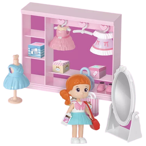Jouets coiffeuse pour enfants, 20 pièces, ensemble de jouets de maison de jeu pour enfants, <span class=keywords><strong>jouet</strong></span> de simulation intelligent, cadeau pour filles, Offre Spéciale - Product Image 1