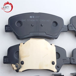 Kit de pastillas de freno de disco delantero de buena calidad y económico 58101-1RA00 58101 1RA00 para Hyundai Accent/Verna 581011RA00 - Product Image 4