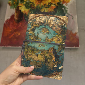 สมุดบันทึกที่สวยงามมีฝาปิดที่สวยงามเหมาะเป็นของขวัญสำหรับการประดิษฐ์ตัวอักษรด้วย<span class=keywords><strong>ลายมือ</strong></span>ที่มีเกาะบนเมฆทะเล - Product Image 1