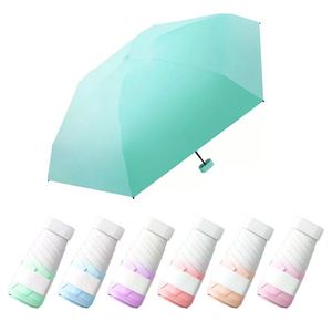 ร่มพับ 5 ตอน คุณภาพสูง ขนาดเล็ก พิมพ์โลโก้ได้ พร้อมระบบเปิดอัตโนมัติ - Product Image 3