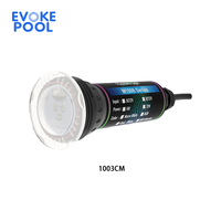 Vente flash : Mini projecteur LED 12V 12W 18W IP68 1,5 pouce pour piscine, corps en PPS, lumière subaquatique RGB RGBW, lampe de piscine