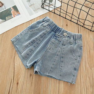 Pantalones Cortos de Mezclilla para Niñas, Estilo Coreano, Nuevo Modelo, Venta al Por Mayor Directo de Fábrica en China - Product Image 1