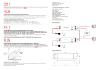 Controlador LED DMX de Corriente Constante Sunricher SRP2108-50CC 50W SRP-2108-50CC