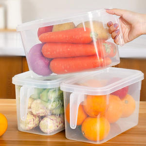 مقبض بلاستيكي شفاف ، مجمد حقن سميك ، ثلاجة آمنة ، حارس طازج للمطبخ ، فواكه وخضروات - Product Image 2