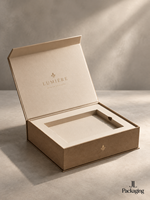 Scatola di Carta Ecologica Personalizzata con Design Kraft, Fornitore all'Ingrosso di Confezioni Stampate a Colori con Logo in Rilievo, Produttore di Regali Premium