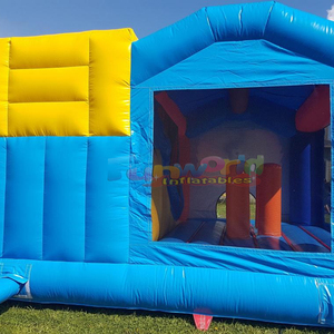 Castillo inflable espacial con tobogán, casa de brinco comercial. - Product Image 5