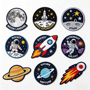 Patch brodé robuste avec fixation auto-agrippante <span class=keywords><strong>Velcro</strong></span> pour équipement tactique et usage extérieur – Fournisseur d'usine - Product Image 4