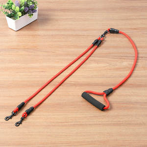 Guinzaglio per Cani in Nylon a Doppia Testa, Accoppiatore a 2 Vie per Passeggiare Due o Più Cani, Collari e Imbracature - Product Image 6