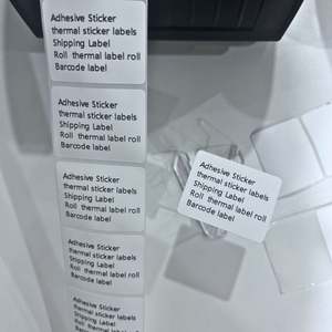 Etiquetas Adhesivas Térmicas Personalizadas al por Mayor de 60*40 mm, Impresión UV, Etiquetas de Papel con Código de Barras Personalizadas para la Industria Alimentaria y Supermercados, Modelo 4x6 - Product Image 4