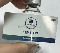 Étiquettes autocollantes en PET, BOPP, PVC, PE, vinyle pour logo, flacons de 2 ml, 3 ml, 5 ml, emballages de peptides