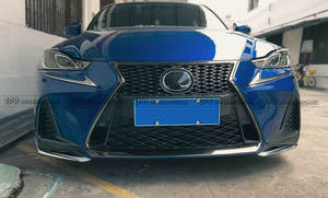 Lèvre avant de type MOD pour Lexus IS 300 300h 350 ASE30 30 17-20 facelift F Sport avec garniture chromée intégrale - Product Image 5