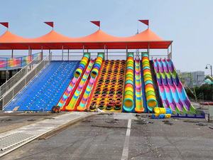 ภาพนิ่งอุโมงค์คอมโบนันชั่นสำหรับน้ำปีนแกว่งทำจากพลาสติกสำหรับผู้ใหญ่และผู้ชาย - Product Image 2