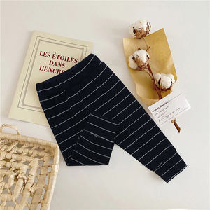 Pantalons pour bébé unisexe en tricot de printemps bon marché, longueur entière, respirants, en coton, leggings pour nouveau-né, vêtements pour bébé, pantalons longs pour tout-petits - Product Image 2