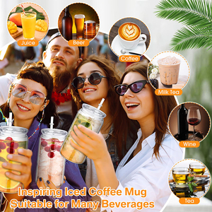 Entrepôt USA – Nouveauté : Gobelets en plastique vierges de 16 oz pour enfants, personnalisables par impression UV DTF, avec couvercles en PP et pailles, pour boissons, café, bière – Idéal pour les fêtes et cadeaux de Noël - Product Image 6