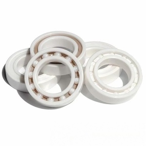 Roulement à billes en céramique de zircone 6210, 50x90x20mm, résistant à la chaleur, rotation fluide pour rotors industriels de précision et réactions chimiques - Product Image 3