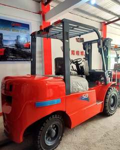 חם מכירה heli דיזל מלגזה משאית cpcd50 באיכות גבוהה 5ton הרמה מכונת מלגזה הידראולי מלגזה - Product Image 3