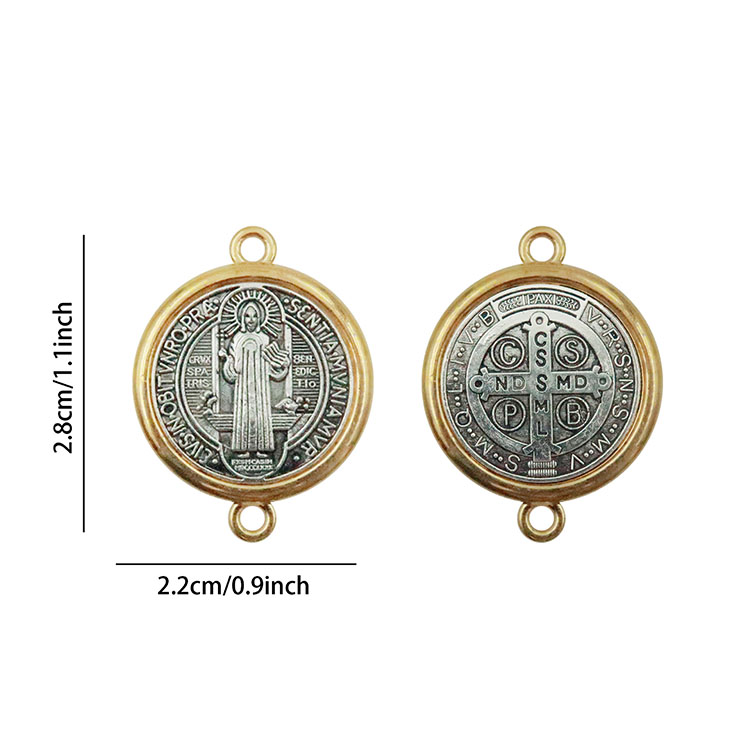 oro+argento /22*28mm /Verticale