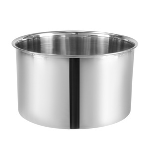 Bol mélangeur à spirale de remplacement en acier inoxydable 304 pour pâte, avec bride, pour boulangerie, <span class=keywords><strong>restaurant</strong></span> et cuisine - Product Image 1