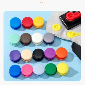 Bouton-pression en résine écologique personnalisé avec logo, 4 parties, design simple, pour vêtements, imperméables, sacs – Vente en gros - Product Image 2