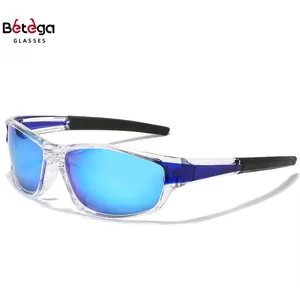 Bettega Óculos de sol polarizados para uso ao ar livre, óculos esportivos para homens, óculos para dirigir e equitação, novos, pequenos, para comércio exterior, D620, óculos internacionais