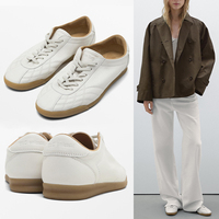 2025 à la mode femmes classique décontracté rétro à lacets forêt Gump chaussures de sport tout match été blanc véritable chaussures plates vente chaude