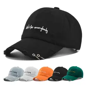 OEM מותאם אישית באיכות גבוהה 5 פנל קצף קדמי כובע בייסבול קורדרוי, לוגו רקמה 3D רצועת עור שוליים מעוקלים כובע אבא
