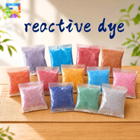 Poudre de teinture réactive pour tissu en coton, 18 couleurs de poudre tie-dye pour t-shirts, foulards et artisanat fait main DIY