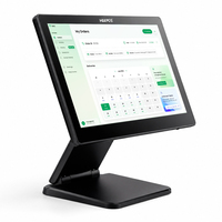 Высококачественная 15,6-дюймовая сенсорная POS-система с кассовым аппаратом, тонкий дизайн, бесшумная работа