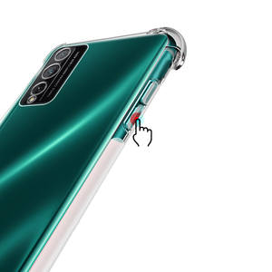 Custodia Quakeproof per Honor <span class=keywords><strong>10</strong></span> 10i 10X <span class=keywords><strong>Lite</strong></span> Y7P P30 P40 <span class=keywords><strong>Lite</strong></span> E Pro custodia per telefono custodia morbida TPU trasparente V40 9C - Product Image 5