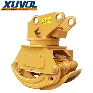 หัวคีบไม้สำหรับรถขุด Xuvol 150P แบบหมุนได้ พร้อมถังคีบไฮดรอลิกหมุนได้ 360 องศา - Product Image 3