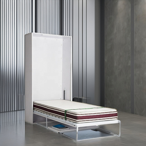 Haut confort Introduction espace moderne simplicité assemblage fermeté dissimulé <span class=keywords><strong>Type</strong></span> mécanisme <span class=keywords><strong>de</strong></span> pliage lit mural rotatif - Product Image 1