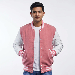 Chaquetas Varsity para Hombre, Diseño Personalizado, Manga Larga, Lana y Cuero, Nueva Colección 2025 OEM, Chaqueta de Invierno - Product Image 1
