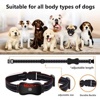 Collier de dressage électrique rechargeable pour chien, télécommande vibrante, contrôle par choc, portée 1000 mètres, plastique, étanche IP67, autonomie 6 mois