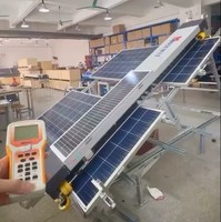 Robot de nettoyage de panneaux solaires MULTIFIT MR G2 1650, robot de nettoyage automatique sec et humide pour les systèmes d'énergie solaire