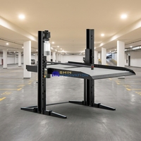 Élévateur de voiture à 2 colonnes certifié CE ISO, équipement hydraulique pour garage domestique et réparation automobile