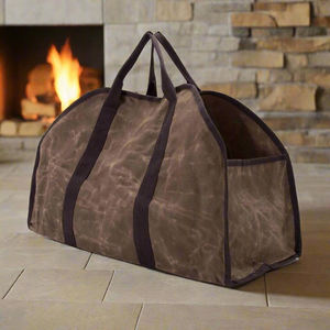 Nouveau style de <span class=keywords><strong>sac</strong></span> de transport pour bûches en toile personnalisé, <span class=keywords><strong>sac</strong></span> à bandoulière pour bois de chauffage, cadeau pour papa, <span class=keywords><strong>sac</strong></span> de transport pour bûches pour pique-nique en plein air - Product Image 4