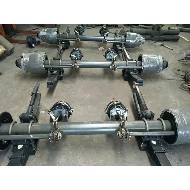 Buy German semi-trailer axles 16 tons trailer German type axles for sale