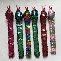 Yeni popüler çocuk erkek kız oyuncaklar son pullu bilezik geri dönüşümlü Glitter tokat yapış bilezik çocuk renkli bileklik