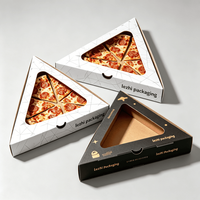 Barquettes à pizza jetables individuelles, contenants pour tranches de pizza, fournitures pour fêtes d'anniversaire et de mariage, boîtes à pizza personnalisées, fabricant de boîtes à pizza