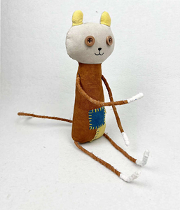 Peluche interactive électronique super douce, musicale et qui couine, en coton PP lavé, anti-stress, la plus vendue - Product Image 5