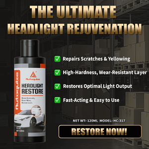 Restaurador <span class=keywords><strong>de</strong></span> Faros Autoquize HC317 con Revestimiento Nano <span class=keywords><strong>de</strong></span> Alta Dureza, Secado Rápido y Resistente a la Abrasión para Reparación <span class=keywords><strong>de</strong></span> Arañazos y Oxidación en Faros <span class=keywords><strong>de</strong></span> Coche - Product Image 5