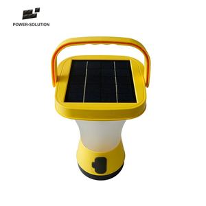 Factory Portable Useful Emergency <b>Solar</b> LED Lantern Outdoor Green Energy Lantern with Phone Charger - Product Image 3