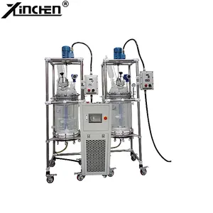 10L 20L 50L 100L Stainless Steel tank decarboxylation chemical reactor Single Jacketed stainless steel reactor