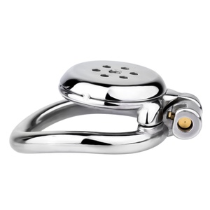 Jaula de Castidad de Acero Inoxidable 304, Juguete Sexual para Hombres, Anillo para Pene con Cinturón, Jaula de Bondage Fetiche - Product Image 4