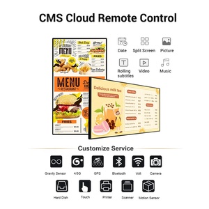 Montaje en pared Android <span class=keywords><strong>Digital</strong></span> Signage Smart LCD TV Display Menu Board Pantalla de anuncio interior para exhibición de publicidad. - Product Image 6