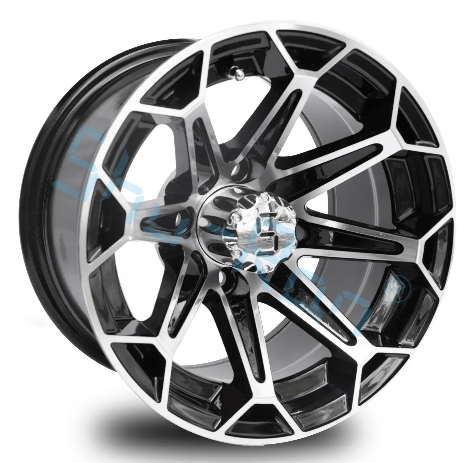 Custom ATV 4 Wheel Golf Cart Rim Alloy 14 ''Golf Cart Wheel Acessórios