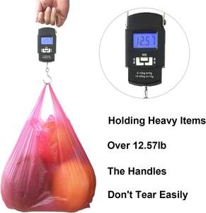 Bolsas de Camiseta Biodegradables de PE con Asas Termoselladas para Uso Comercial y Compras, Personalizables - Product Image 6